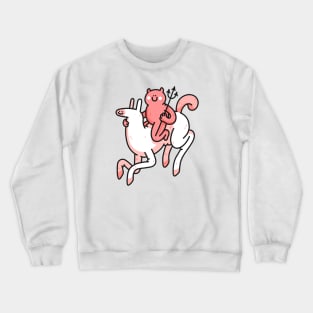Devil on a horse Crewneck Sweatshirt